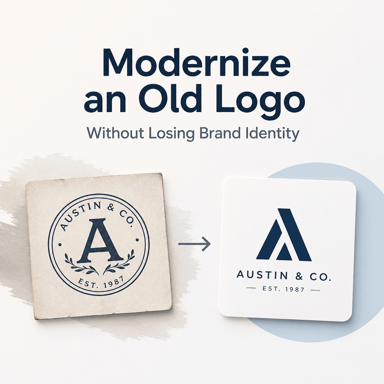 How to Modernize an Old Logo Without Losing Brand Identity