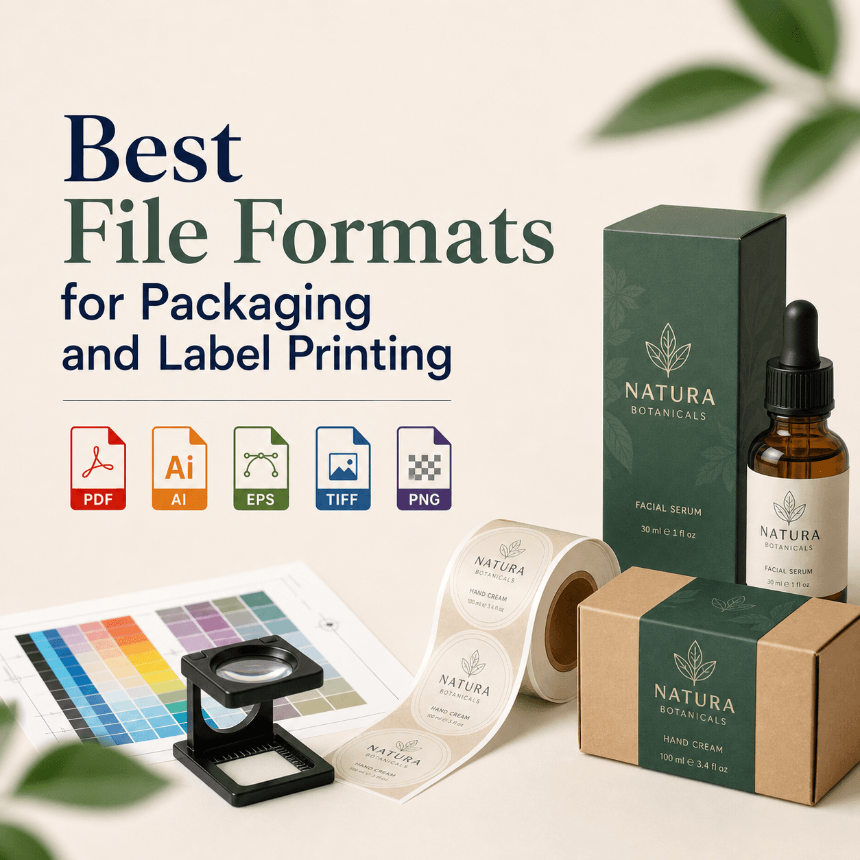 Best File Formats for Packaging and Label Printing