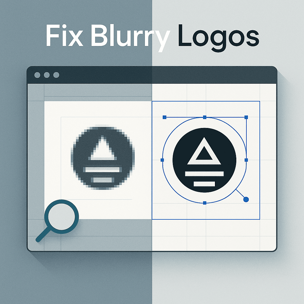 Blurry Logo? Here’s How to Fix Low-Quality Logos Professionally