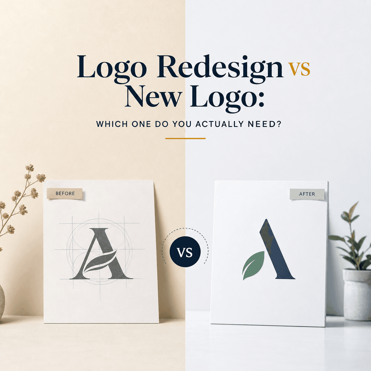 Logo Redesign vs New Logo: Which One Do You Actually Need?