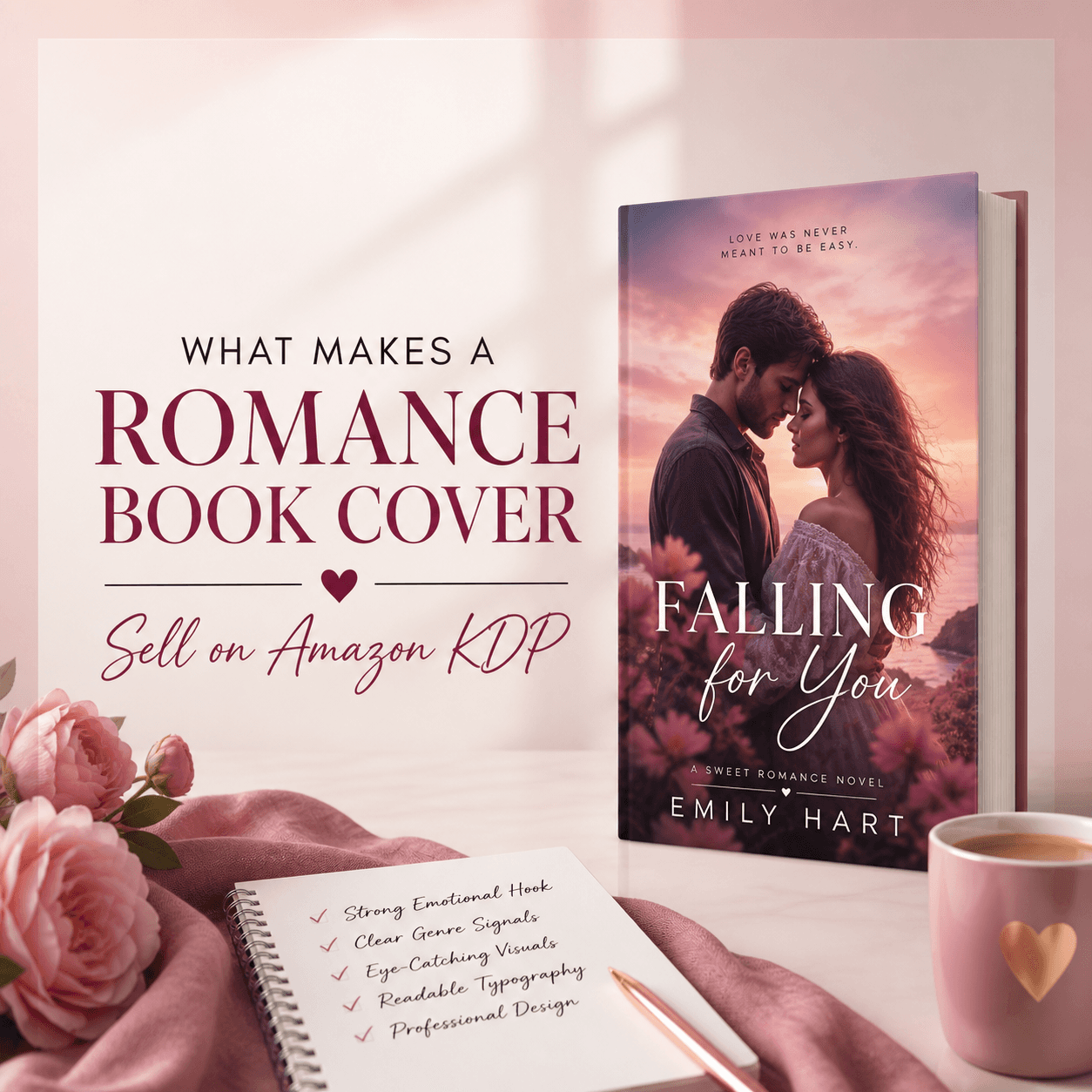 What Makes a Romance Book Cover Sell on Amazon KDP